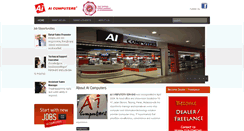 Desktop Screenshot of aicomputers.com.my